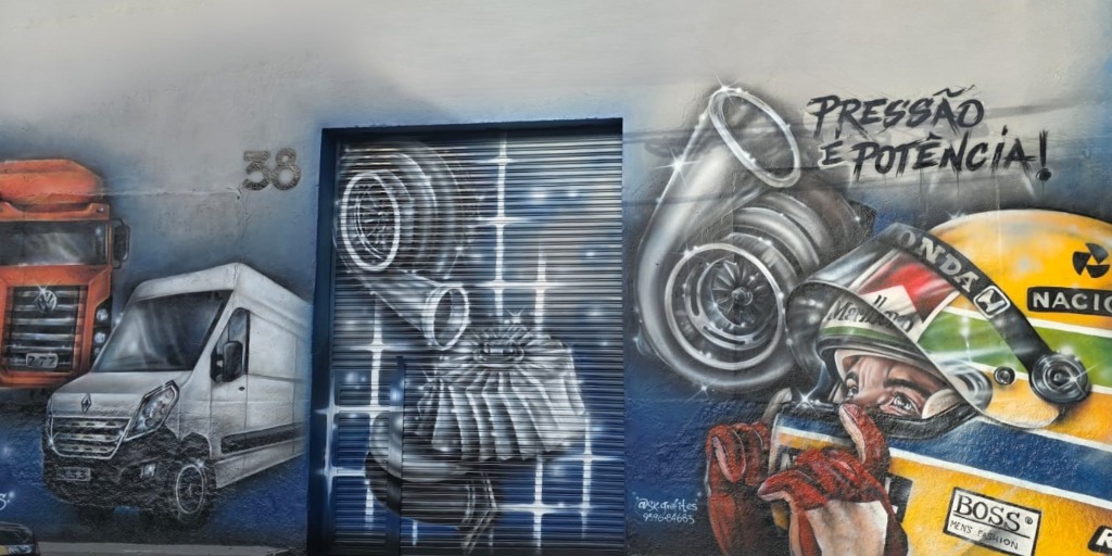 Fachada NewTurbo - Rua Andaraí, 38