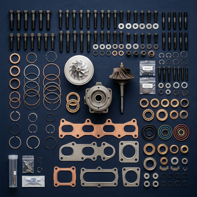 Kits de Reparo de Turbina e Válvulas