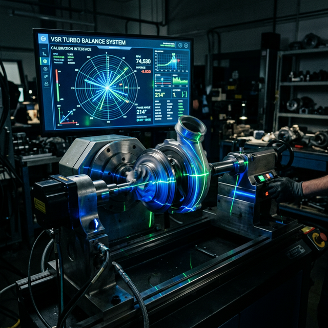 Balanceamento Computadorizado de Turbinas Diesel e Leve